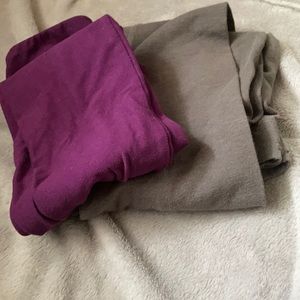 Lot of 2 girls leggings